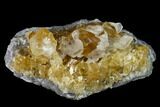 Bargain, Lustrous Yellow Calcite Crystal Cluster - Fluorescent! #138686-1